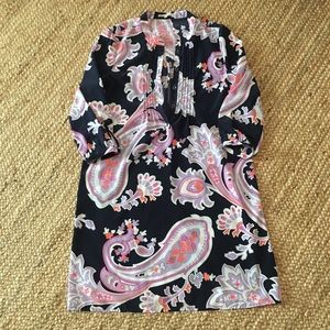 GAP Dresses - Pleated High Neck Shirt Dress GAP Dresses - Pleated High Neck Shirt Dress
